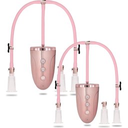 Automatic Rechargeable Clitoral & Nipple Pump Set