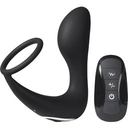 Stimulateur de Prostate Vibrant Télécommandé avec Anneau Pénien