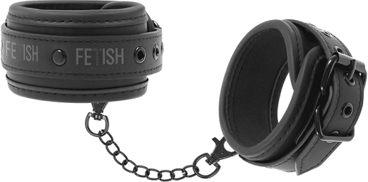 Menottes Chevilles Cuir Végan Doublure Néoprène