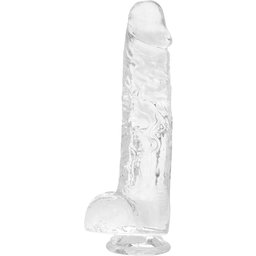 Classic Gode Réaliste Translucide 24,5 cm