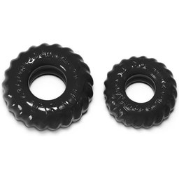 Set d'anneaux péniens de - Noir
