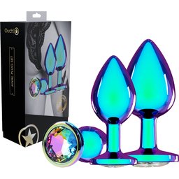 Coffret 3 Plugs Anal Collection Venise
