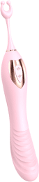 Stimulateur Clitoridien et Point G - Ô Mega - Rose