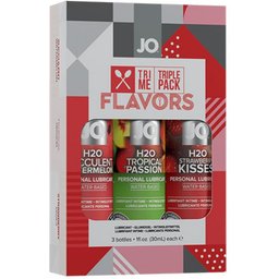 System JO – Coffret de Lubrifiants Aromatisés – 3 x 30 ml