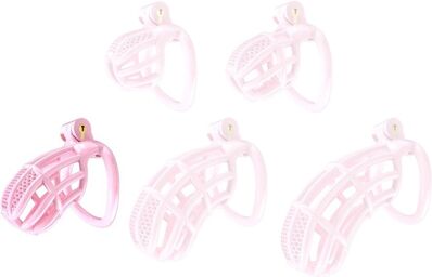 Cage de Chasteté Nexia L 8 x 3.1cm Rose