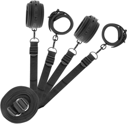 Ensemble Menottes Lit Doublure Néoprène