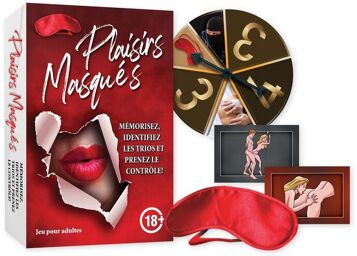 Jeu Coquin Mémo Plaisirs Masqués Rouge