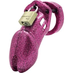 CB-6000 Glitter Kit Cage de Chasteté 8,25 cm