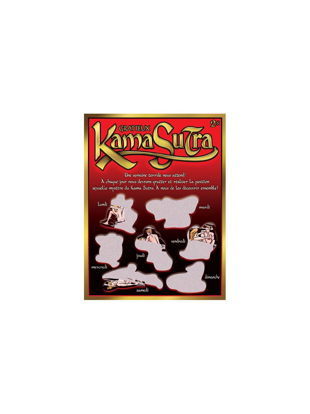 Jeu de Carte à Gratter Kama Sutra