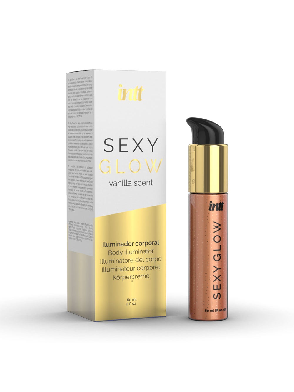 Illuminateur corporel Sexy Glow vanille 60 ml