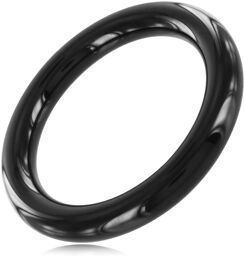 Cockring fin Steel 8mm Noir