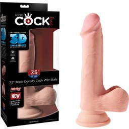 Gode Ventouse Triple Densité 19 cm