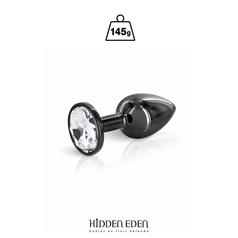 Plug bijou acier noir S 145gr
