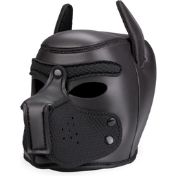 Cagoule de chien en néoprène museau coloré Puppy Play Kinky