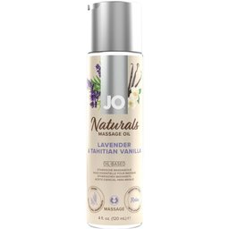 JO - Naturals Huile de massage à la lavande et à la vanille de Tahit