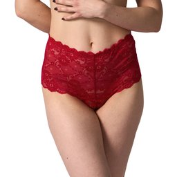 Evening-Promise Hipster Taille Haute Rouge