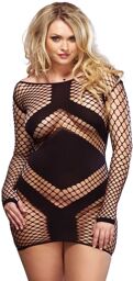 Robe filet design sexy - GT - Noir