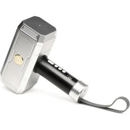- Masturbateur à succion Thunder Stroker - Argent & Noir