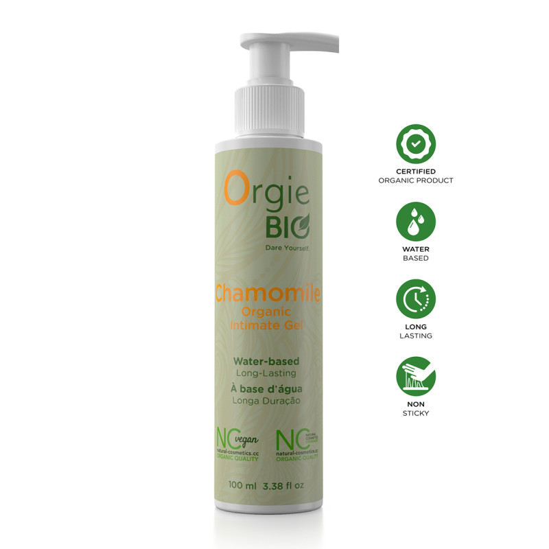 Gel Intime Bio à Base dEau à la camomille