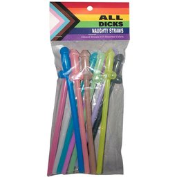 - All Dicks Naughty Straws