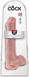 Gode XXL 33 cm avec testicules