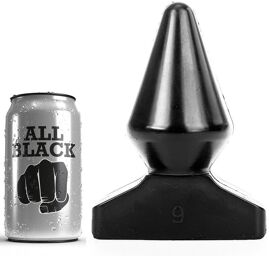 plug anal noir 18,5cm