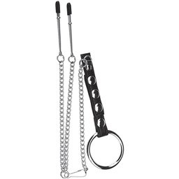 C&B Gear Anneau Masculin Avec Pinces À Tétons