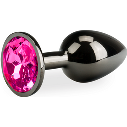 Bijou anal rosebud gun metal taille S 50g