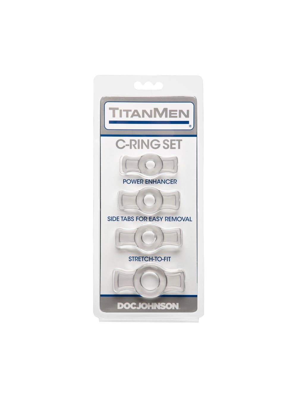 Kit de 4 Cockrings TitanMen