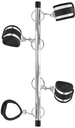 Barre d'immobilisation soumission avec 4 menottes