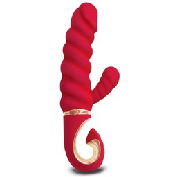 – GCANDY MINI Vibromasseur Double Moteur – Rouge