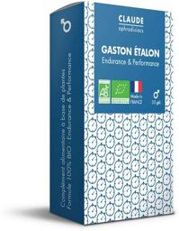 Aphrodisiaque Masculin Gaston Étalon BIO x30 Bleu