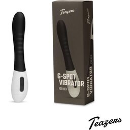 - Vibro point G nervuré - Noir