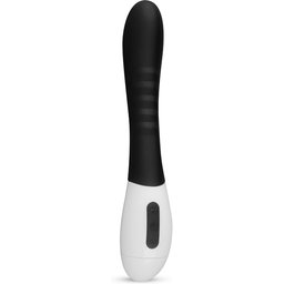- Vibro point G nervuré - Noir