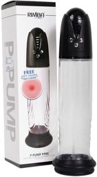 P-Pump - P-Pump PP05 - Agrandisseur de pénis électronique avec gaine vaginale - Noir