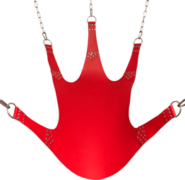 Sling en Cuir 5 Points d'attache Rouge