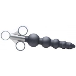 Applicateur de lubrifiant pour perles graduées en silicone