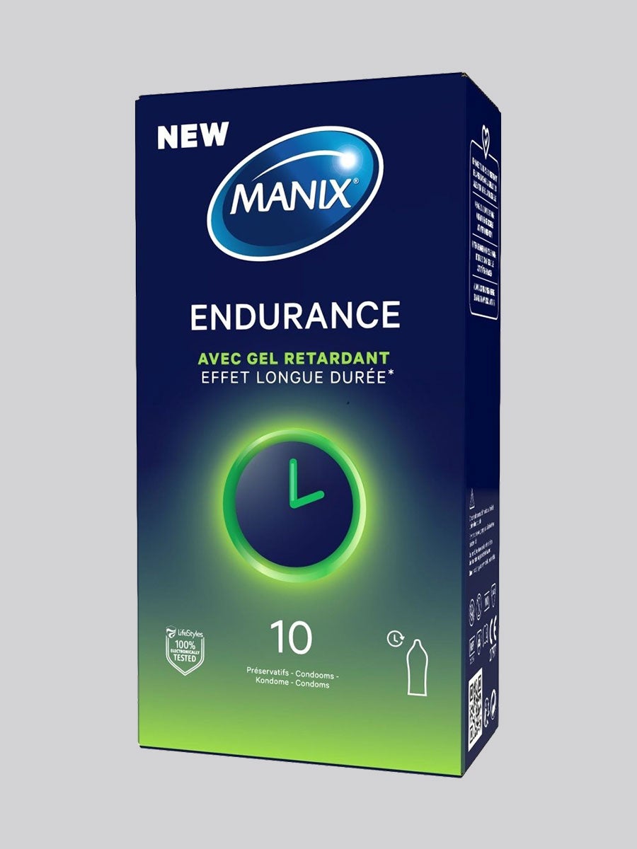 Préservatif retardant Manix Endurance boîte de 10