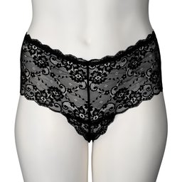 Evening-Promise Hipster Taille Haute Ouvert à l’Entrejambe