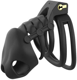 Cage Spino M 8.5 x 3 cm Noire