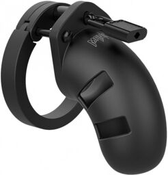 Model 20 - Cage de chasteté - Silicone - Black