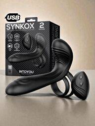 Double Anneau Pénien Vibrant Synkox
