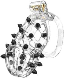 P-Cage - P-Cage PC09 - Cage à pénis Taille L - Transparente