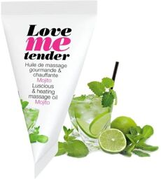 Berlingo Huile de Massage Chauffante Mojito - Love Me Tender - 10 ml