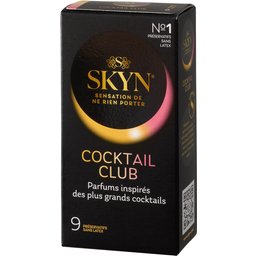 Cocktail Club Préservatifs Goût 9 pcs