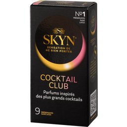 Cocktail Club Préservatifs Goût 9 pcs