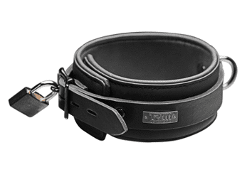 Collier Neoprene avec cadenas