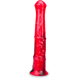 Gode godemichet ventouse animal cheval gode vaginal ou anal homme ou femme - Rouge