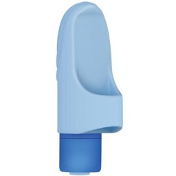 Evolved - Doigté Délicieux Vibromasseur pour le Doigt - Bleu