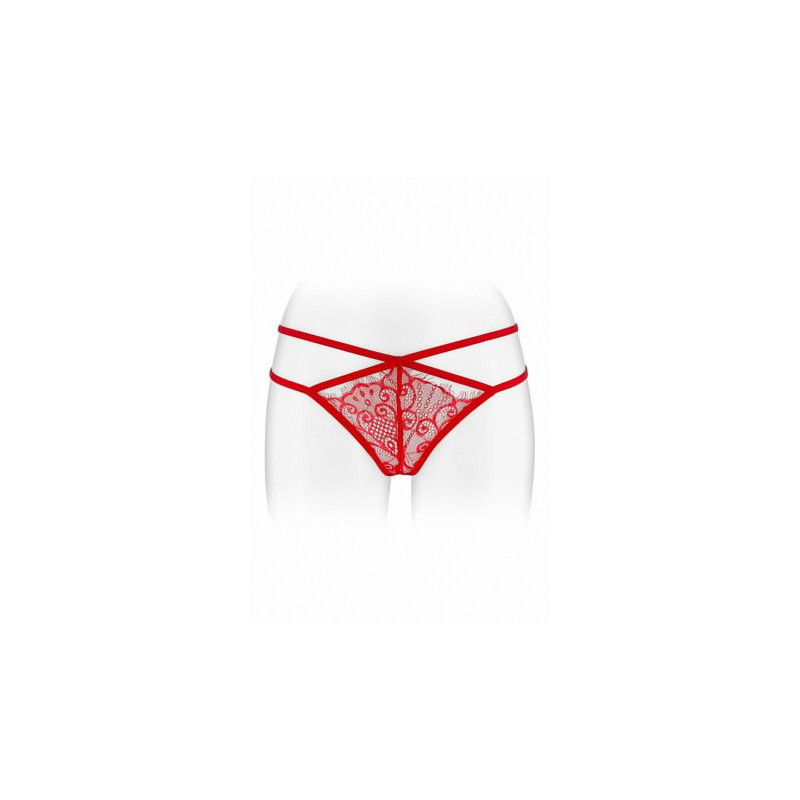 String ouvert Mylene - rouge